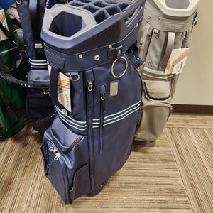 Sun Mountain Mid Stripe Cart Bag Navy Frost