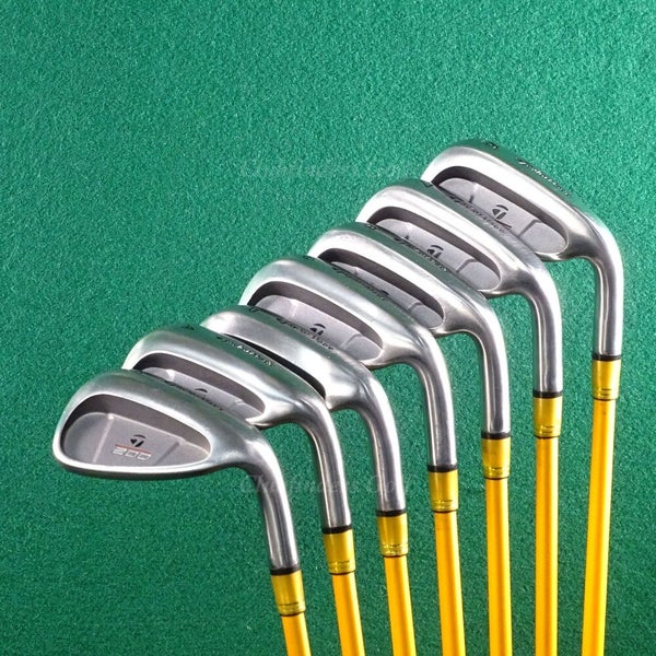 TaylorMade 200 Steel 6-SW Iron Set Nickent UST ProForce V2 Graphite Stiff