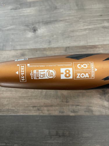 New DeMarini USSSA Certified (-8) 22 oz 30" Zoa Bat