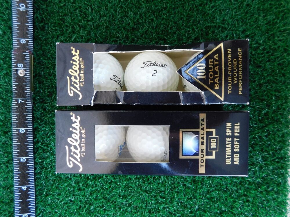 6 Titleist TOUR BALATA 100 Golf Balls - NEW! | SidelineSwap | Buy