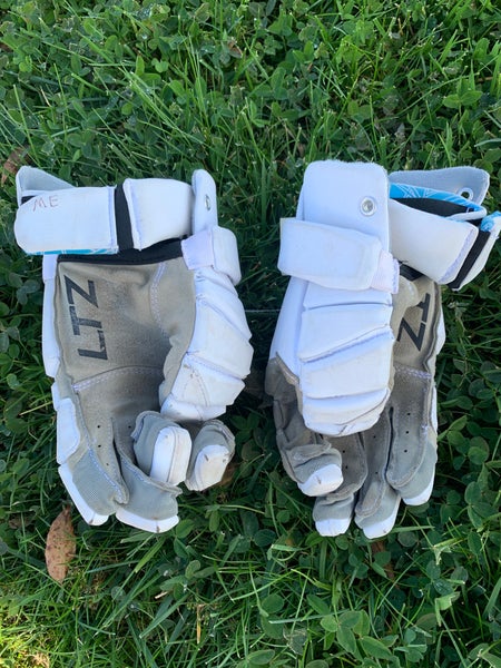 Used STX Surgeon LTZ Lacrosse Gloves | Medium