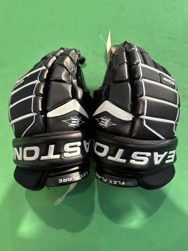 Black Used Senior Easton Synergy EQ30 Gloves 14"