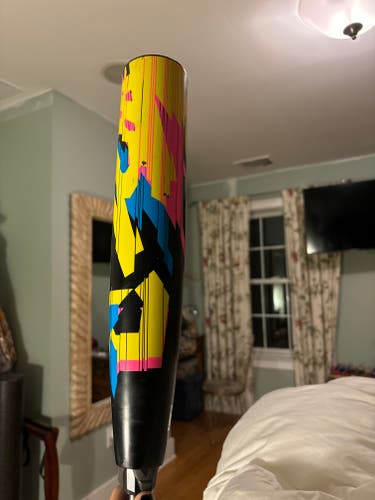 Used 2023 DeMarini Zoa Glitch USSSA Certified Bat (-10) Hybrid 20 oz 30"