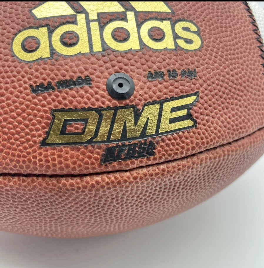 DIME ダイム MTL ATHLETIC football Adidas Dime NFHS / NCAA Regulation Size Leather Football | eBay