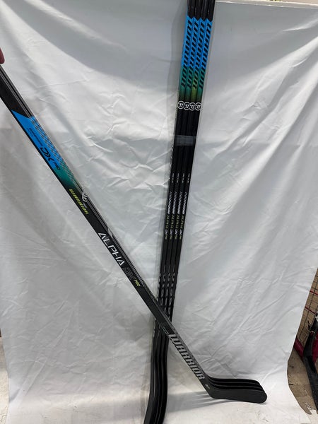 New Warrior Left Hand Toe Pattern Pro Stock Alpha DX Pro Hockey Stick ...