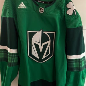 Vegas Golden Knights New St Patrick’s Day  Size 58 Adidas Jersey