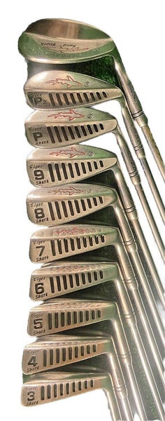 Tiger Shark Golf Iron Set 3-PW, P2,SW RH Ladies Steel 5i 37" Cord Grips Beauty!
