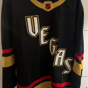 Vegas Golden Knights Reverse Retro Used Size 54 Adult Unisex Adidas Jersey