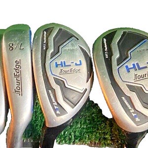 Tour Edge Hot Launch HL-J LH Junior Set 1w,Fw,Hy,7/8,9/P,SW,Putter 42-45" Tall