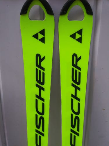 Used Fischer 165 cm RC4 World Cup Slalom Skis