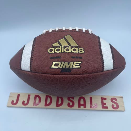 Adidas Dime Gold Official Football Leather Made In USA PSI 13 CK6612 $160 NEW