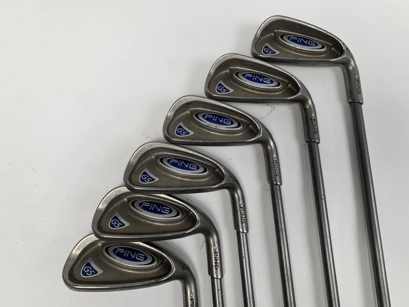 Ping G5 Iron Set 4-PW (No 7) White Dot 3* Up TFC 100 I Regular Graphite Mens RH