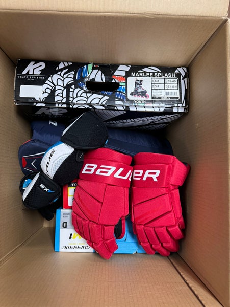 8-Pack bundle Skates/protective