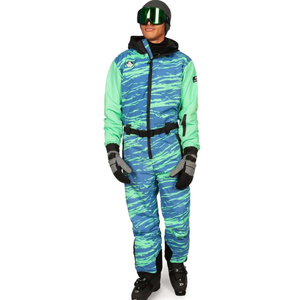 TIPSY ELVES Men's Alpine Action One Piece Ski & Snowboard Snow Suit Small NWT