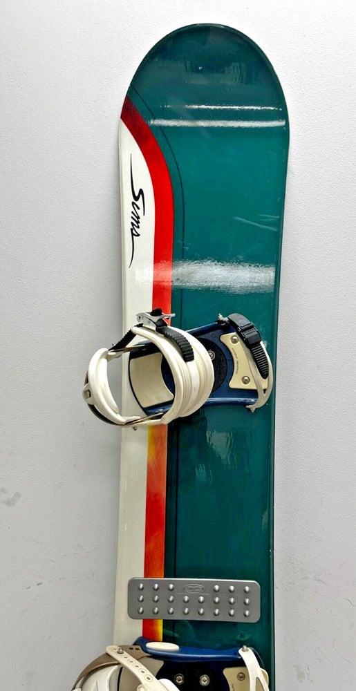 Vintage 1990s SIMS Access 165cm Wide All-Mountain Snowboard SIMS