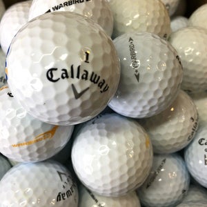150 Callaway Warbird/ Warbird Plus Near Mint AAAA Used Golf Balls
