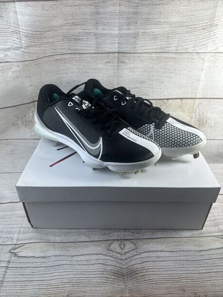 Nike Force Zoom Trout 7 Pro Black/White CQ7224-005 Mens Size 12