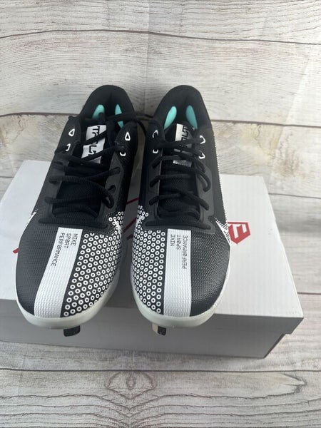 Nike Force Zoom Trout 7 Pro Black/White CQ7224-005 Mens Size 12