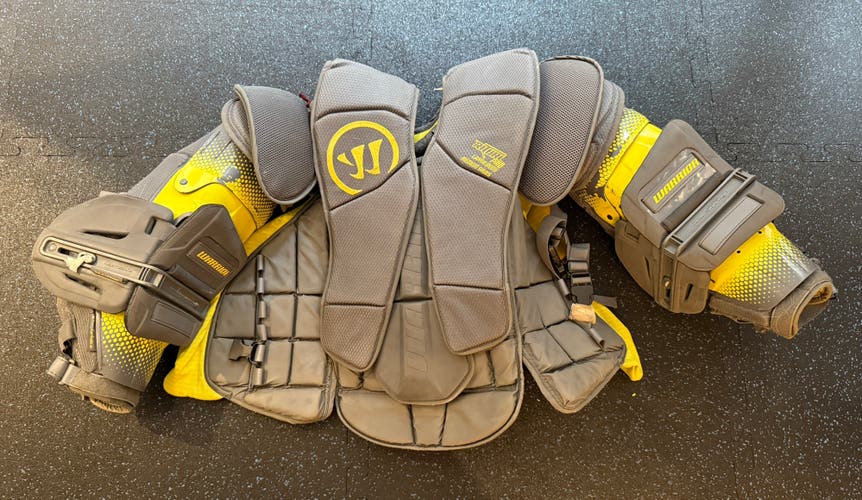 Used Warrior Ritual Pro Goalie Chest Protector