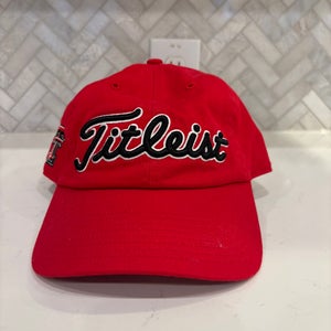 Texas Tech Titleist Hat