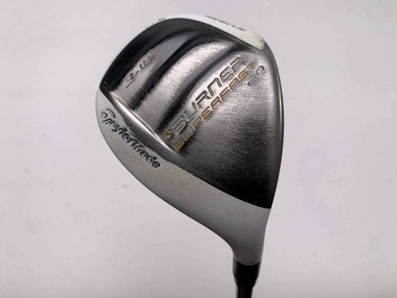 TaylorMade Burner Superfast 2.0 3 Hybrid 18* REAX Stiff RH Oversize Grip