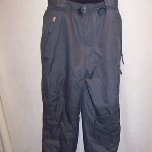Weatherproof Convertible Insulated Snow Ski Bibs, Youth Medium 10/12