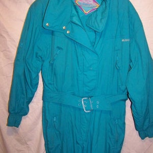 Vintage Klepper Insulated Two Piece Snow Ski Suit, Women's 14 XL, Zip off Top