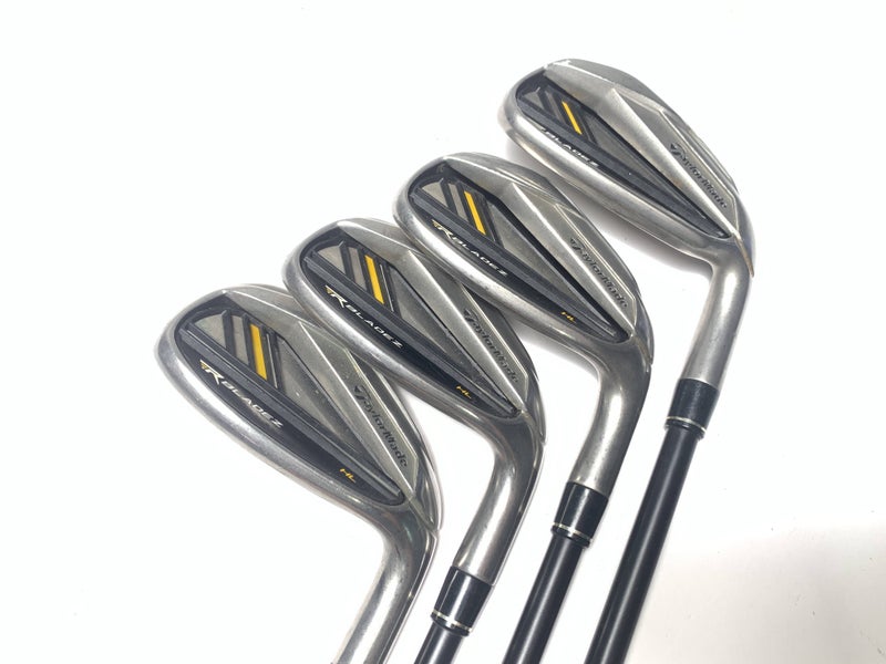 Taylormade Rocketbladez HL Iron Set 7-PW RocketFuel 65g Senior Graphite Mens RH
