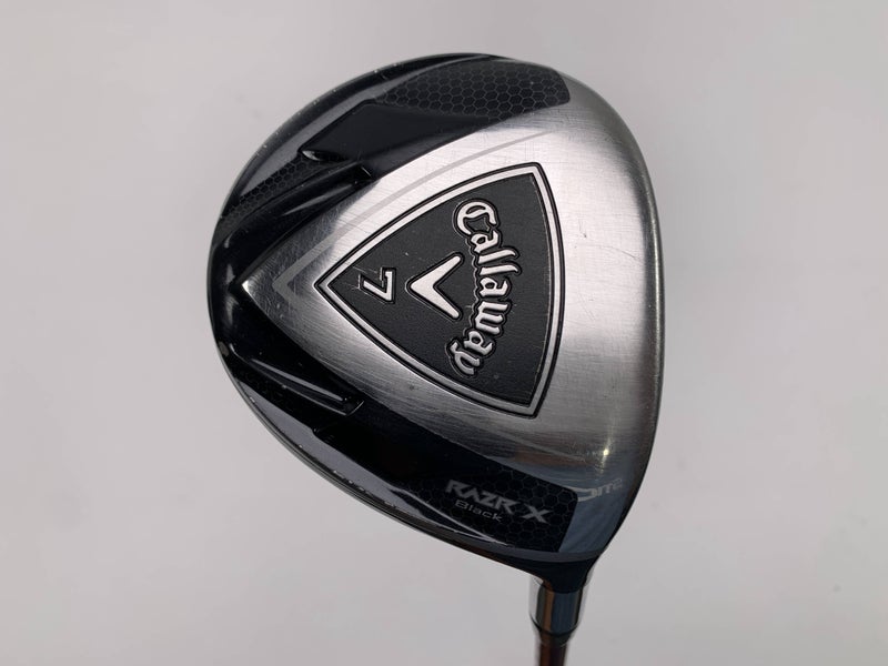 Callaway Razr X Black 7 Fairway Wood 21* 60g Regular Graphite Mens RH
