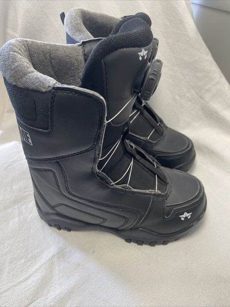 Junior Size 1 ROME Snowboard Boots With BOA Lacing System