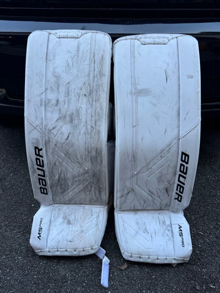 Used Large Bauer Supreme M5 Pro Goalie Leg Pads
