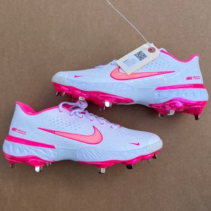 New Nike Alpha Huarache Elite 3 Low 'Mother's Day' Cleats |  Size 11.5
