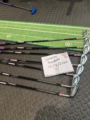 Used Men's 2023 Mizuno JPX 923 Hot Metal Pro Right Handed Iron Set Extra Stiff Flex Graphite Shaft