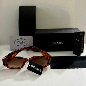 PRADA PR 17WS - PRADA SYMBOLE SUNGLASSES Turtoise Frame Dark Grey Lenses