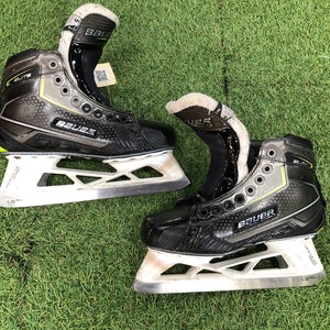 Used Bauer Elite Hockey Goalie Skates Size 5.0 Fit 2 (Bauer) - Intermediate
