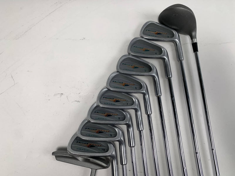 Willson Head Speed Midsize Club Set 3W 3-PW Putter Wilson Regular Steel Mens RH