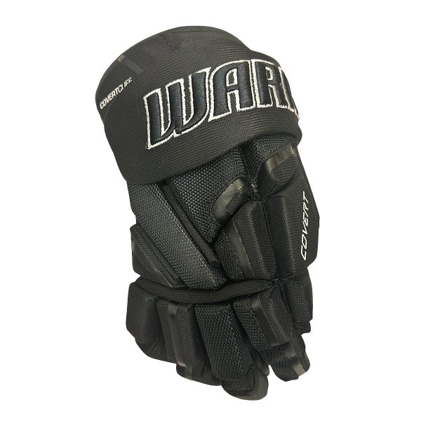 Warrior Covert Krypto Pro SMU (Special Makeup) Junior Hockey Gloves (NEW) - Black