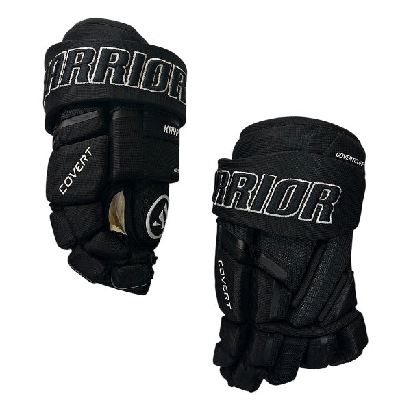 Warrior Covert Krypto Pro SMU (Special Makeup) Junior Hockey Gloves (NEW) - Black