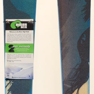 New 2024 Meier Mustang, Size: 179 (with Tyrolia Attack 14 Bindings) BSL range of 309mm to 322mm