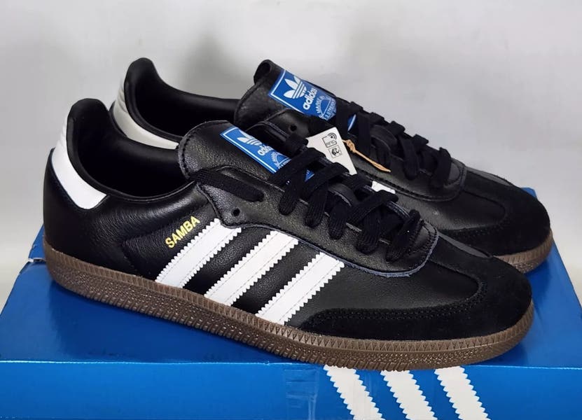 adidas gazelle silver green womens adidas Originals Women's Samba OG Footwear White / Core Black