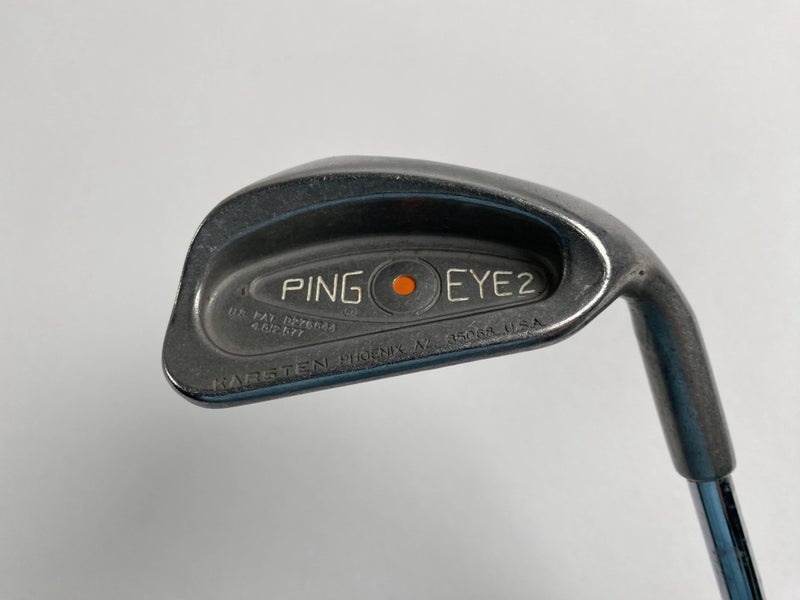 Ping Eye 2 Pitching Wedge PW Orange Dot 2* Flat Karsten ZZ-Lite Stiff Steel RH