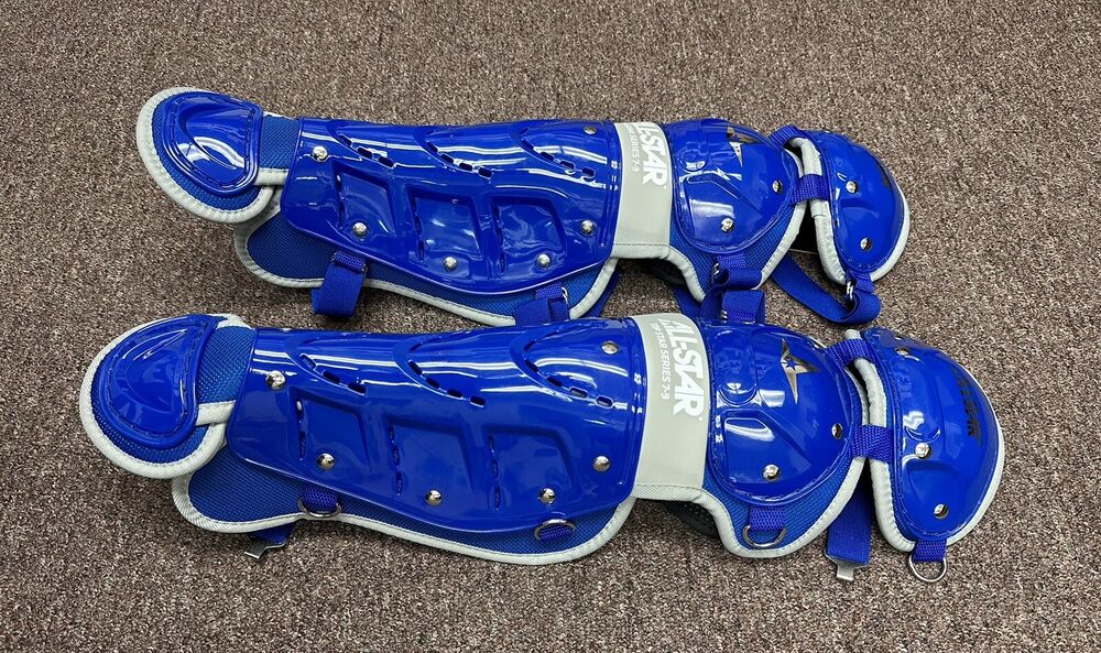 All Star Top Star Youth Ages 8-10 Baseball Catchers Gear Set - Royal Blue