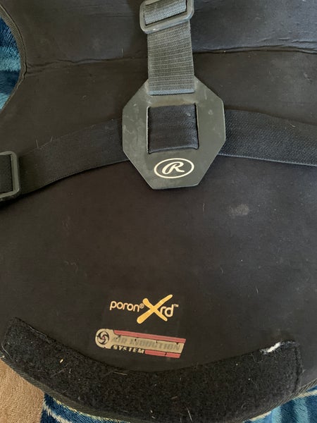 Used Rawlings Poron Xrd Chest Protector