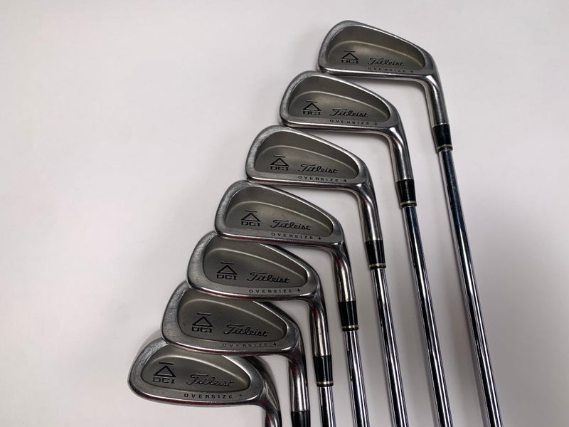Titleist DCI Black Oversize + Iron Set 3-PW Tri-Spec Stiff No 6 iron RH Midsize