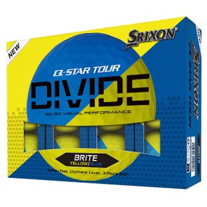 Srixon Q-Star Tour Divide 2024 Golf Balls - Blue/Yellow