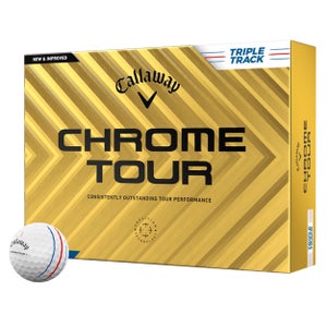 Callaway Chrome Tour Triple Track 2024 Golf Balls - White