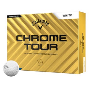 Callaway Chrome Tour 2024 Golf Balls - White