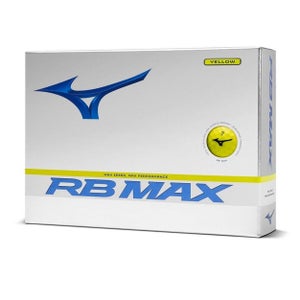 Mizuno RB Max 2024 Golf Balls - Yellow
