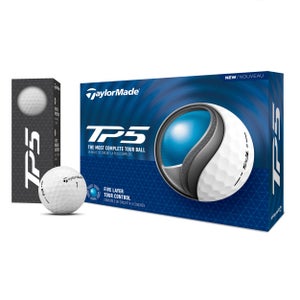 TaylorMade TP5 2024 Golf Balls - White