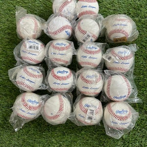 New Rawlings Little League RLLB1 Baseballs 18-Pack
